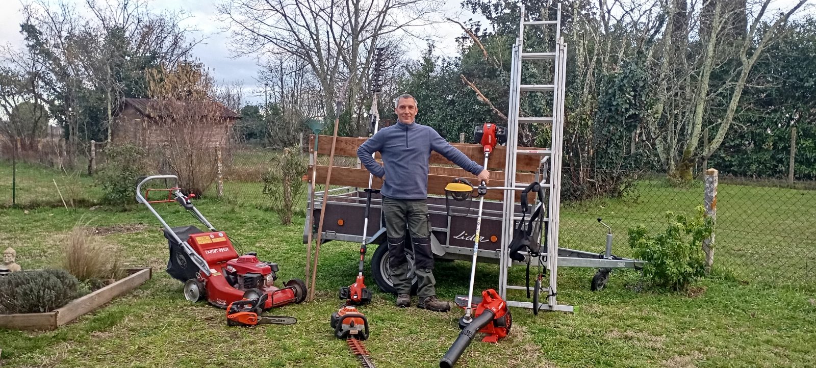 Réalisation de Le Jardin de Yoann, paysagiste du réseau Factotum